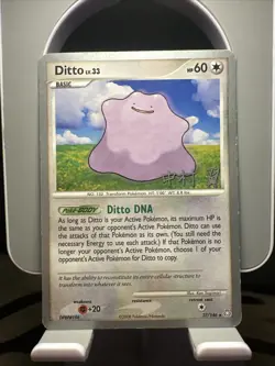 Pokemon TCG Ditto 27/146 World Championships Deck Crowned Tiger Rare 2009: LP - Image 1