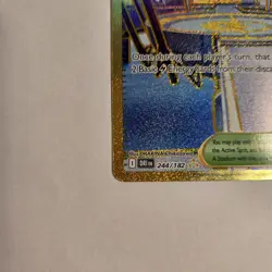 Pokemon Levincia 244/182 SV10 Destined Rivals Holo Hyper Rare Trainer Stadium - Image 2