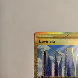 Pokemon Levincia 244/182 SV10 Destined Rivals Holo Hyper Rare Trainer Stadium - Image 5