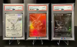 Pokemon Black And White EN Victini 171 Zekrom 172 Reshiram 173 PSA 10 GEM MT - Image 1