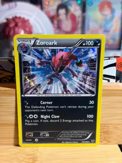 ZOROARK 73/146 XY Holo Rare Holo Pokemon TCG Lightly Played - Image 1