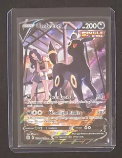 Pokemon Umbreon V Single Strike Full Art Ultra Rare Holo TG22/TG30 NM - Image 1