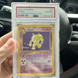 Pokemon Hypno Legendary Collection 25/110 Rare English PSA 10 - Image 1
