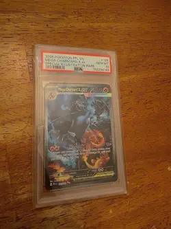 Pokemon Mega Charizard X ex 125/094 Phantasmal Flames SI Rare Holo PSA 10 Engli… - Image 1