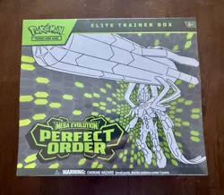 Mega Evolution Pokemon Perfect Order Elite Trainer Box ETB Factory Sealed ✅ - Image 1