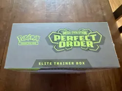 Mega Evolution Pokemon Perfect Order Elite Trainer Box ETB Factory Sealed ✅ - Image 2