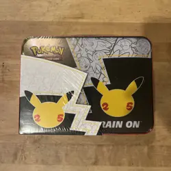 Pokemon TCG Celebrations 25th Anniversary Collector Chest Lunchbox Tin Sealed - Image 3