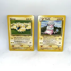Mareep 65/111 & Flaaffy 34/111 Neo Genesis Pokemon TCG - Image 1