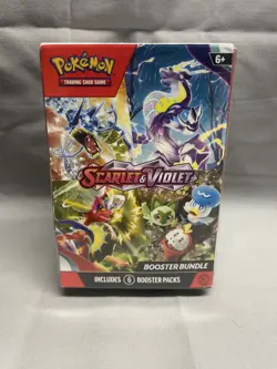 Pokemon Scarlet and Violet Booster Bundle NEW FACTORY SEALED SEE PHOTOS 820650853371 - Image 1