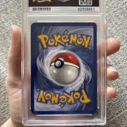 POKEMON 2000 Base II MEWTWO Holo #10 PSA 5 - Image 3