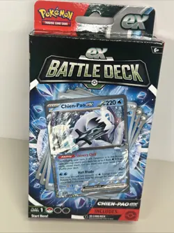 Chien-Pao EX Sealed Battle Deck Pokemon TCG NEW Sealed Battle Deck - Image 1