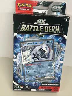 Chien-Pao EX Sealed Battle Deck Pokemon TCG NEW Sealed Battle Deck - Image 2