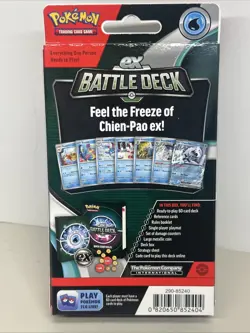 Chien-Pao EX Sealed Battle Deck Pokemon TCG NEW Sealed Battle Deck - Image 3