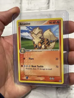 Pokemon TCG Arcanine FireRed & LeafGreen 18/112 Regular Rare NM/MT Vintage Vtg - Image 2
