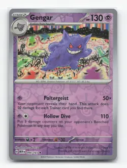 Pokemon TCG - Gengar 094/165 Near Mint Rare 151 Reverse Holo - Image 1