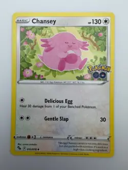 #051/078 Chansey Normal Uncommon - Pokemon Go English NM - Image 1
