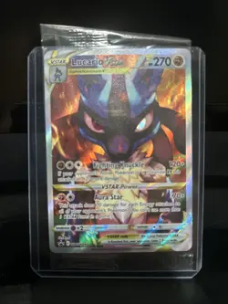 Pokemon TCG Lucario VSTAR Promo Crown Zenith - Image 1