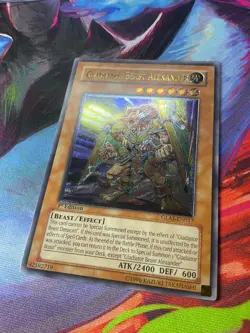 GLAS-EN017 Gladiator Beast Alexander Ultimate Rare 1st Edition NM Yugioh Card 💎 - Image 3