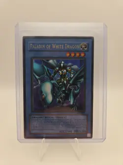 Konami Yu-Gi-Oh! Paladin of White Dragon MFC-026 Ritual Effect Dragon Holo - Image 1