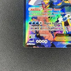 Team Aqua's Kyogre EX - Ultra Rare Full Art - #6/34 - Double Crisis (LP-/MP+) - Image 5