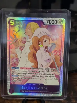 Sanji & Pudding EB02-035 One Piece Extra Booster Anime 25th Collection - Image 1