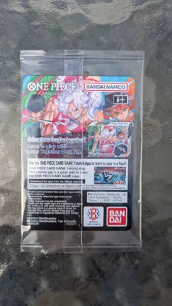 One Piece Monkey D. Luffy US Voyage College Card Gonzaga SEALED - Image 2