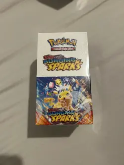 Pokemon TCG Surging Sparks Half Booster Box, 18 Pack - New & Sealed - Image 1