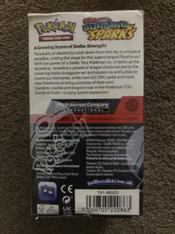 Pokemon TCG Surging Sparks 18-Pack Half Booster Box - NEW & SEALED - Image 2