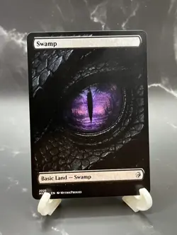 Swamp Dragon Eye Showcase High Quality Altered Art Custom Card - Image 2