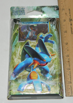 Pokemon Theme Deck sun moon Celestial Storm Hydro fury Sealed swampert Holo card - Image 1