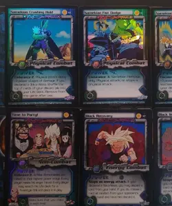 Dragon Ball Z CCG,8 Foil Card Lot Cell games saga unlimited edition NM - Image 5