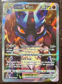 Lucario VSTAR Promo SWSH: Sword & Shield Promo Cards SWSH291 NM - Image 1