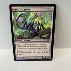 Dross Scorpion FOIL Mirrodin Common MTG TCG CARD LP - Image 1
