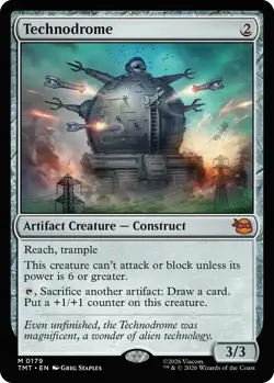 Technodrome - Teenage Mutant Ninja Turtles - 179 - MTG - Image 1