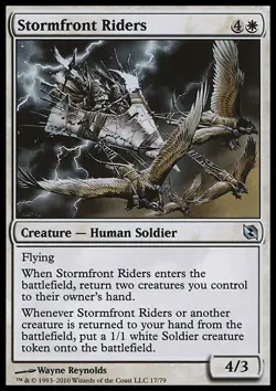 Magic the Gathering MTG Stormfront Riders (17) DD Elspeth vs. Tezzeret LP - Image 1