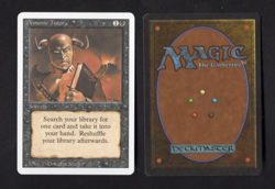 Demonic Tutor Revised Edition Regular--LP Very Nice - Image 1