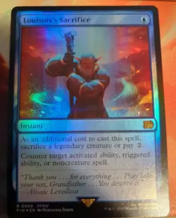 Louisoix's Sacrifice - FOIL - Final Fantasy - NM MTG - Image 1