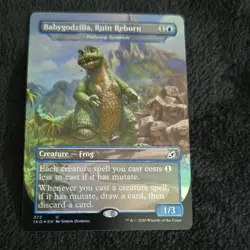 Babygodzilla, Ruin Reborn 372 Ikoria Regular English Uncommon Blue - Image 1