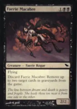 Faerie Macabre - Shadowmoor: #66, Magic: The Gathering Nm R104 - Image 1
