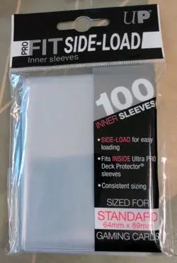 600 Ultra PRO Pro-Fit Side-Load Inner Sleeves Standard 64 x 89mm 6 Packs Of 100 - Image 2