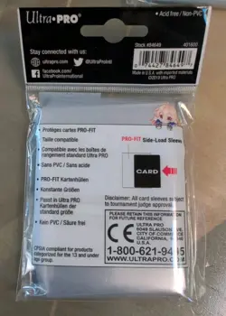 600 Ultra PRO Pro-Fit Side-Load Inner Sleeves Standard 64 x 89mm 6 Packs Of 100 - Image 3