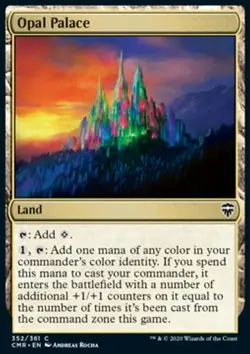 Magic the Gathering MTG Opal Palace (352) Commander Legends NM - Image 1