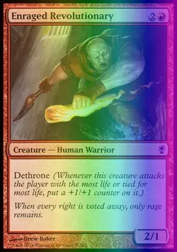 Magic the Gathering MTG Enraged Revolutionary (31) Conspiracy LP FOIL - Image 1