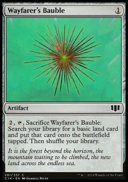 Magic the Gathering MTG Wayfarer's Bauble (281) Commander 2014 LP - Image 1
