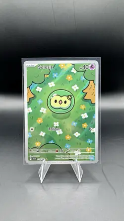 Pokemon Solosis 118/086 Sv: Black Bolt Illustration Rare Holo English - Image 1