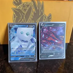 Pokemon Card Bulk -2 V’s Included + Sleeves - holos/shiny Guaranteed- 450 CARDS - Image 2