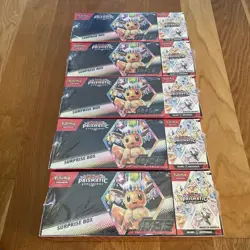 5x LOT Sam’s Club Pokemon Prismatic Evolutions Surprise Boxes & Booster Bundle - Image 3