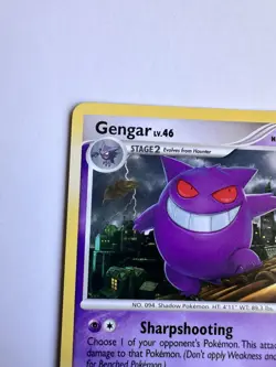 Pokemon TCG Gengar Lv. 46 17/99 Platinum Arceus Regular Rare Vintage 2009 NM/M - Image 4