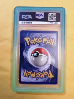 1999 POKEMON BASE SET #2/102 BLASTOISE HOLO PSA 7 - Image 2