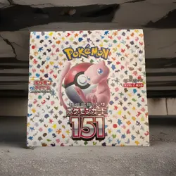 Pokemon Japanese Scarlet & Violet 151 booster box sealed w/shrink US Seller 2023 - Image 1